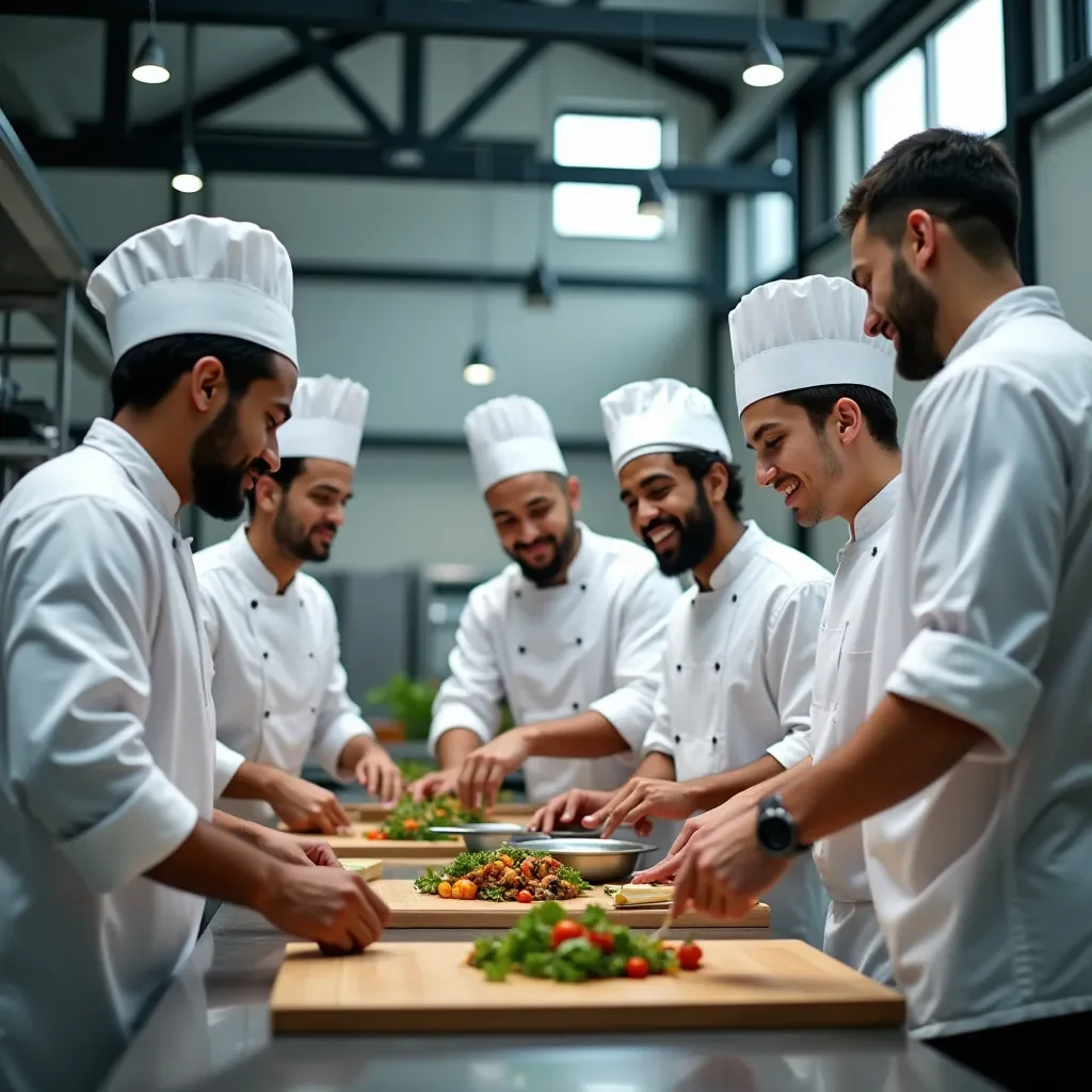 Modern office environment